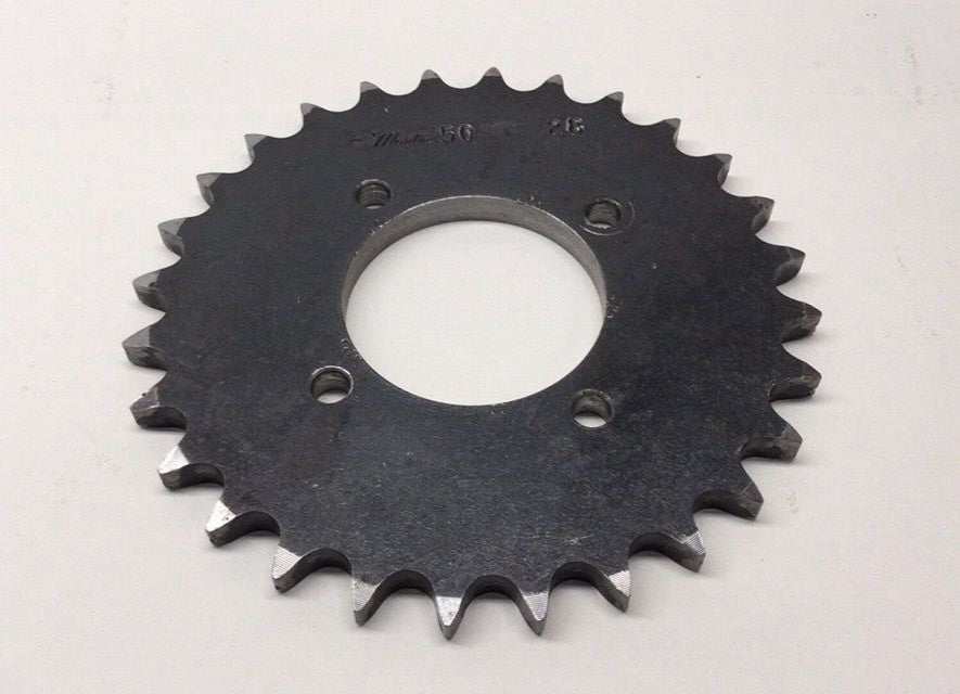 Martin 50A28 2-1/4 Used Plate Sprocket 28 Teeth 2.25 Bore and 4-bolt holes