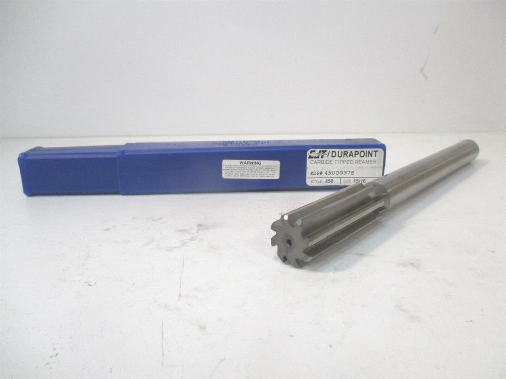 CJT (45009375) 15/16 x 29/32 x 3-1/8 x 4-3/4 Carbide-Tipped Straight Flute Drill