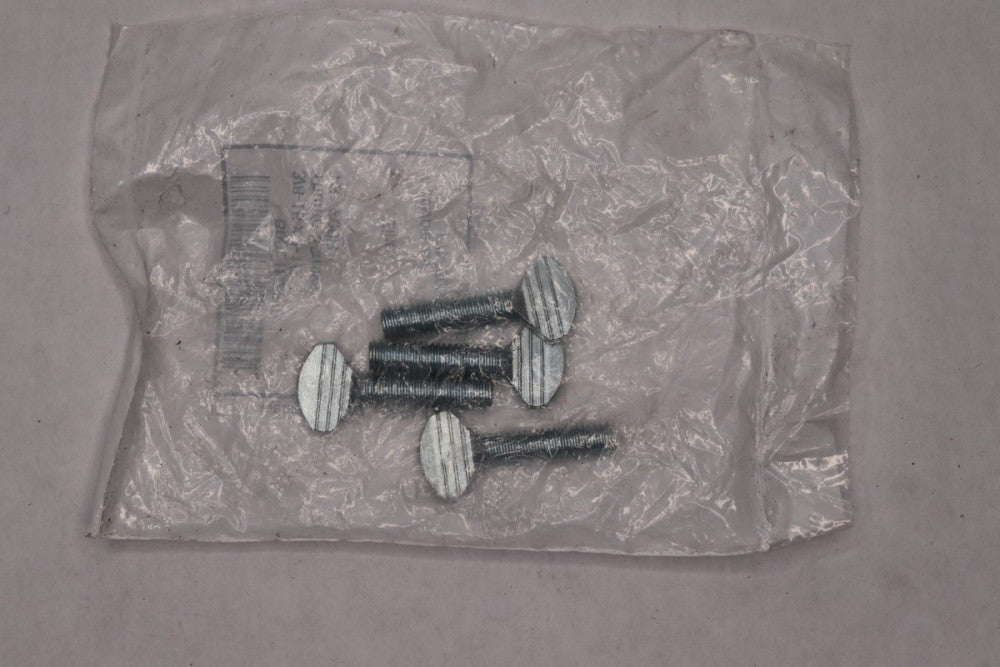 (4-Pk) Hard-to-Find Fastener Thumb Screws 3/8"-16 x 1-1/2" 60518