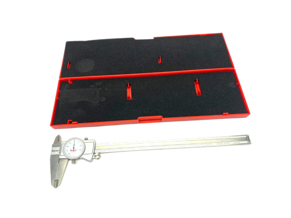 Starrett 3202-12 Graduation Dial Caliper 0-12", .001"