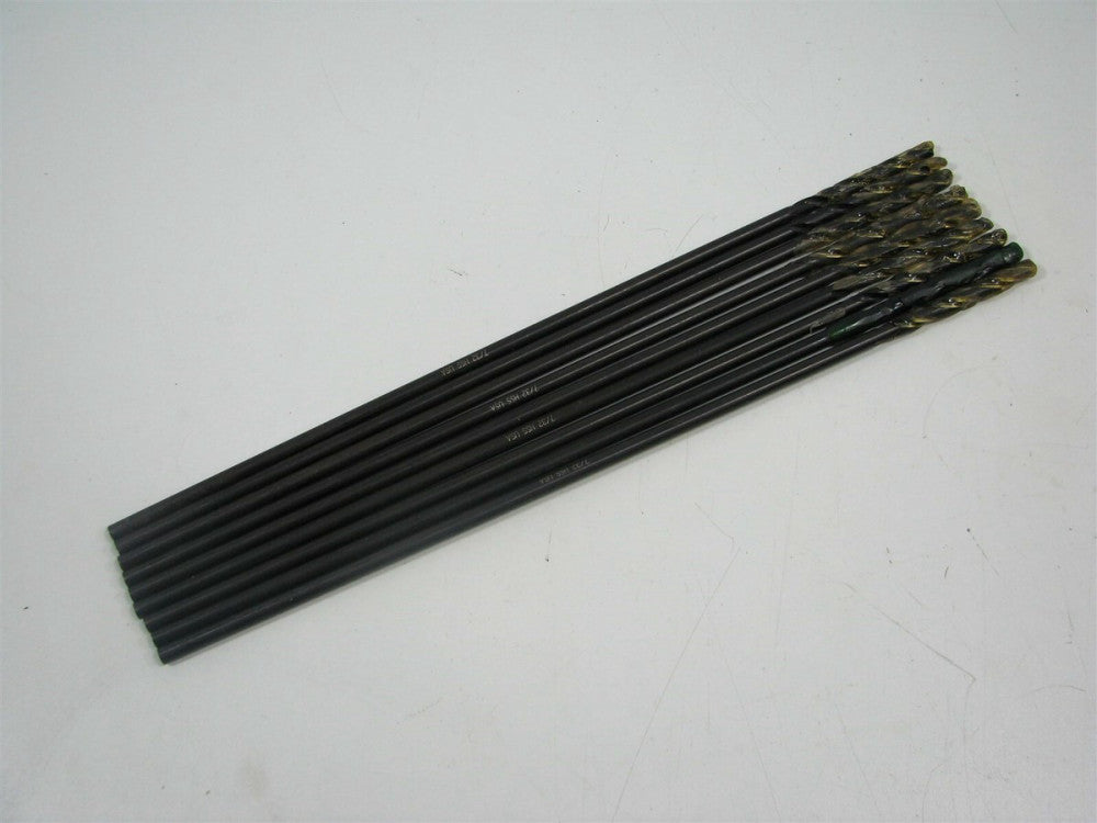 Cleveland (C06395) 7/32" x 2-1/2" x 12" OAL HSS RH Drill Bits - Pack of 9 