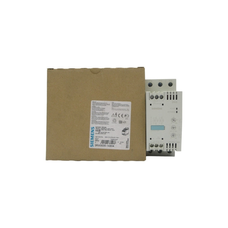 SIEMENS 3RW3035-1AB04 200-460VAC 38A NSMP