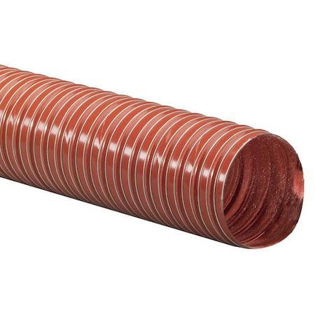Flexaust Co 2650500012 Ducting Hose,12 Ft L,Red
