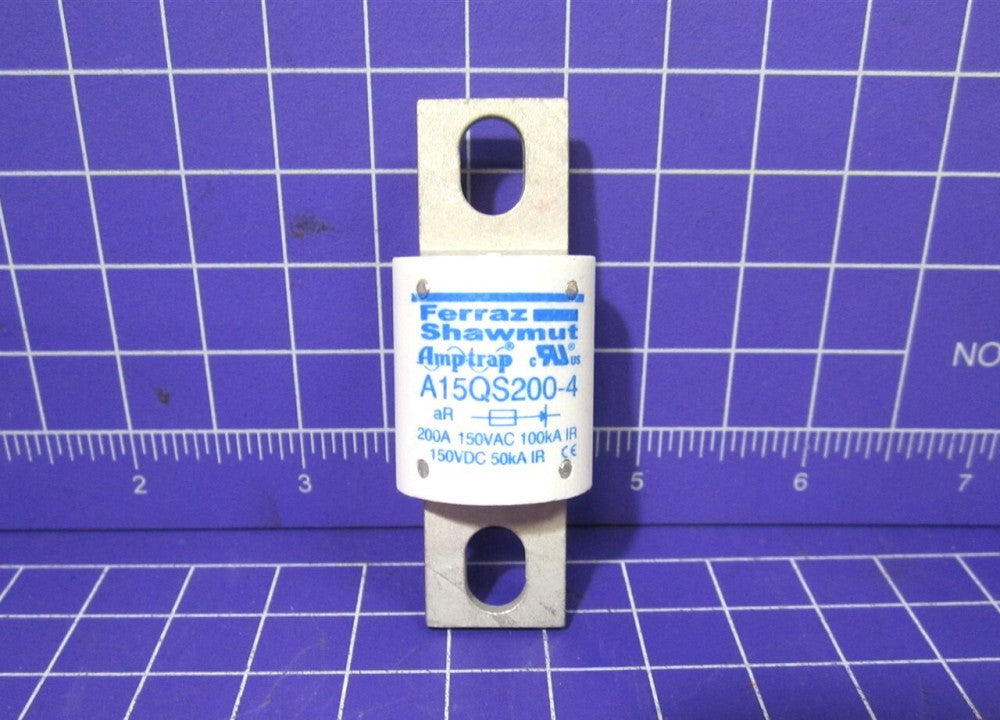 Ferraz Shawmut (A15QS200-4) 200A Blade Fast-Acting Fuse 150VAC/VDC