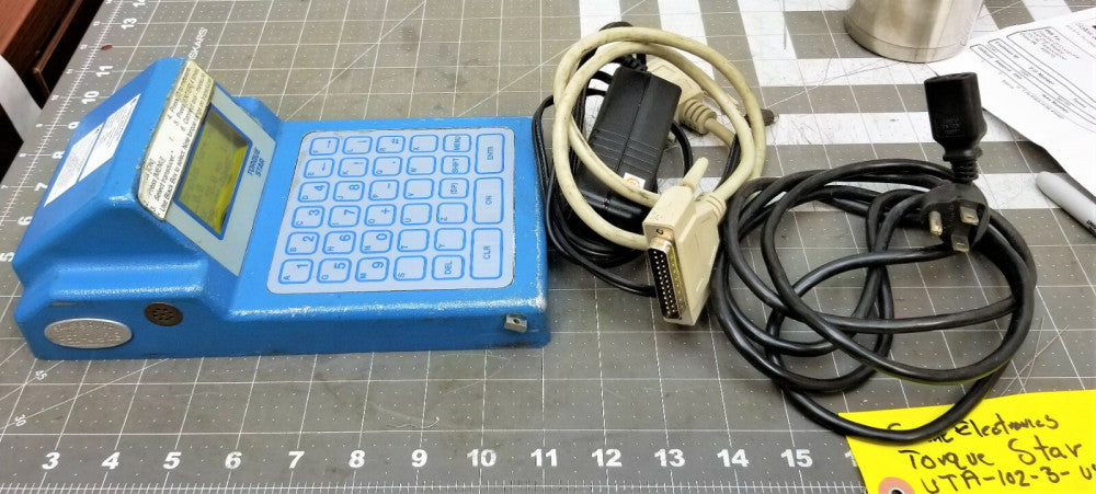 Crane  TorqueStar Data Collector Recent Calibration UTA-102-3-USA [B9S4 #7