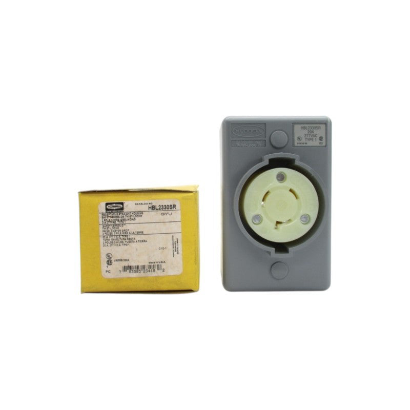 HUBBELL HBL2330SR 277VAC 20A NSMP