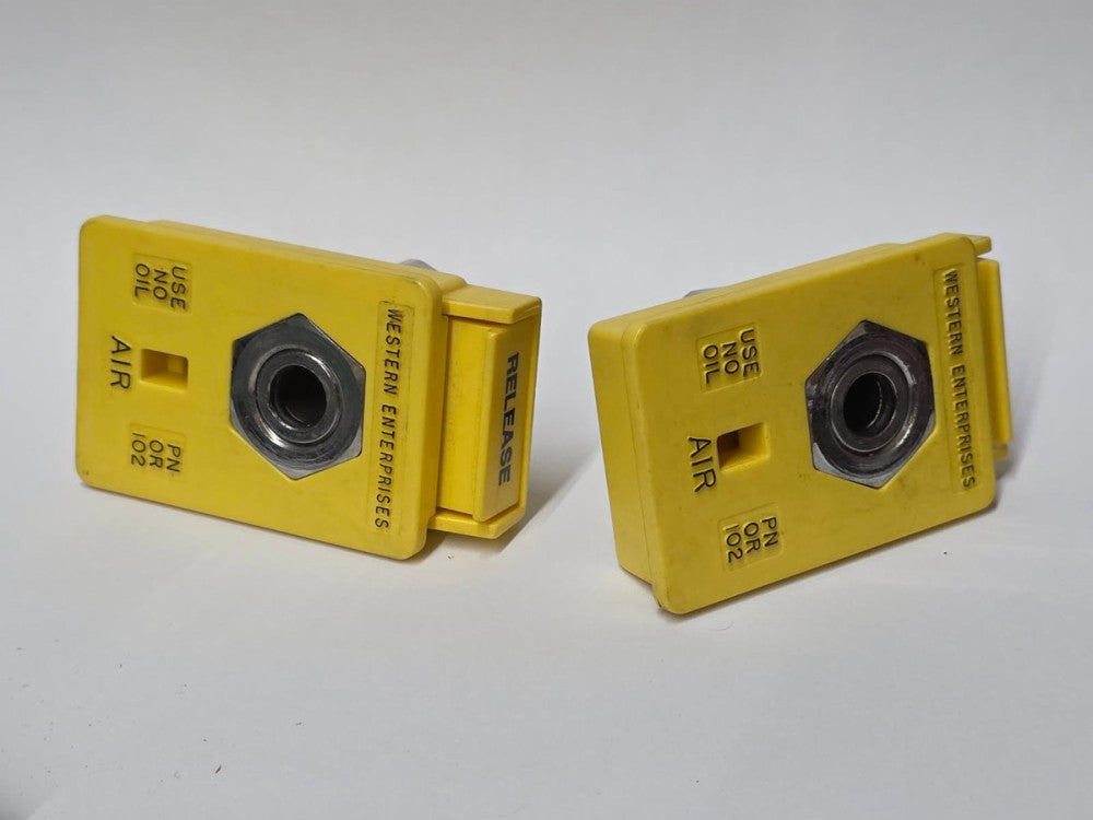 2 Western Medical OR102 1/8" NPT Female Style Medical Air Quick Connect Fitting