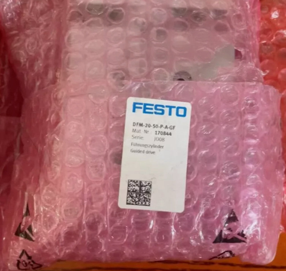 One Brand New FESTO DFM-20-50-P-A-GF 170844 Pneumatic Guided Cylinder Valve