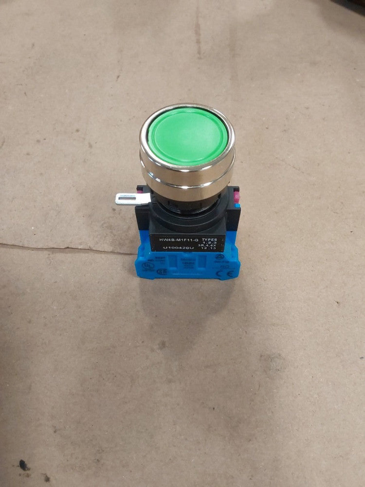 IDEC HW4B-M1F11-G....GREEN BUTTON