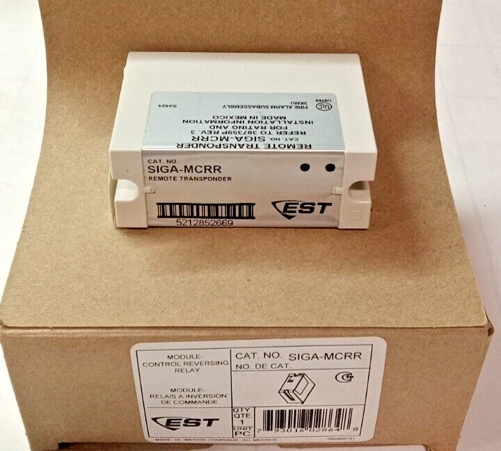 NEW EDWARDS EST SIGA-MCRR CONROL REVERSING RELAY MODULE 260578P-04