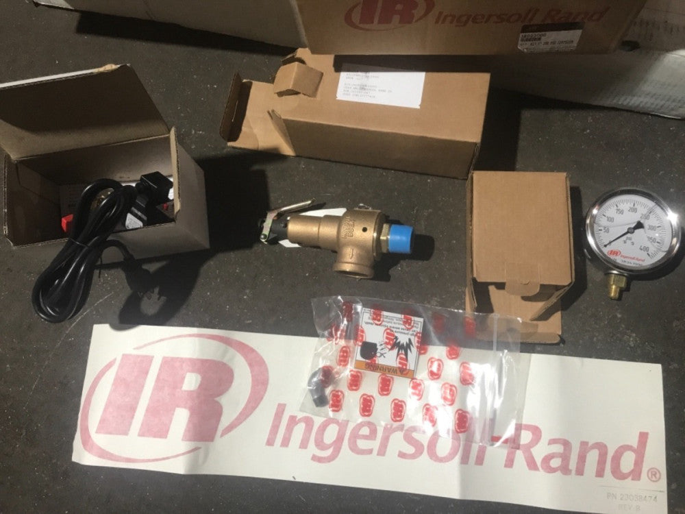 Ingersoll-Rand 1"NPT, 200 PSIG, 1277 Max. (scfm),  Reciver Tank Accessory Kit,