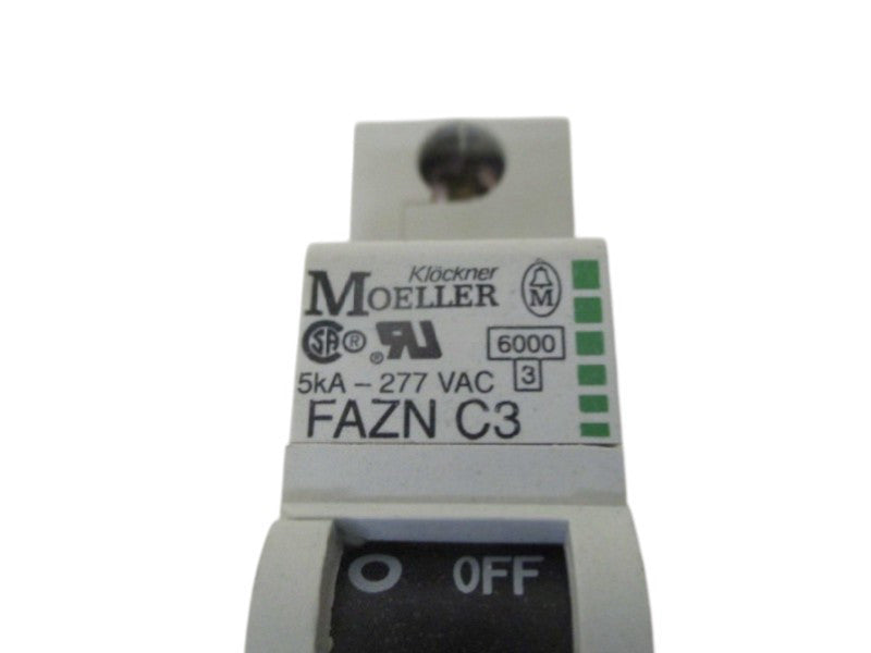KLOCKNER MOELLER FAZN-C3 CIRCUIT BREAKER 5A  NSNP