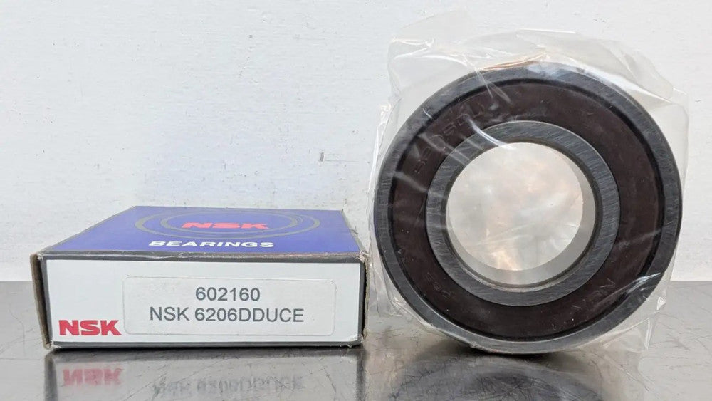 NSK 6206DDUCE Deep Groove Ball Bearing 30mm ID 62mm OD 16mm Wide