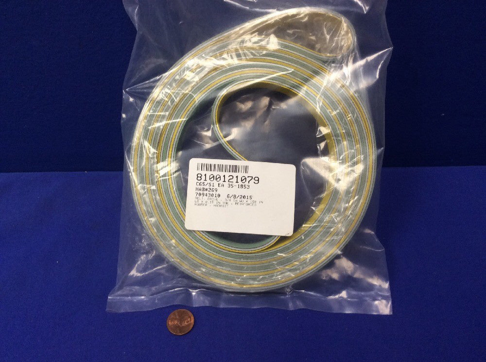 HABASIT HAB#269 ENDLESS BELT 3/4"W x 150"L x 0.15"Thick REINFORCED RUBBER