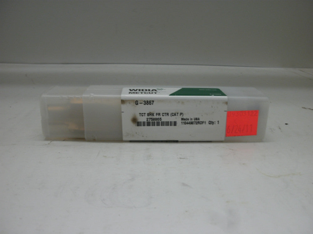 WIDIA METCUT G-3867 PORT CONTOUR CUTTING TOOL TCT SHK FR CTR (CAT.P) NEW IN BOX