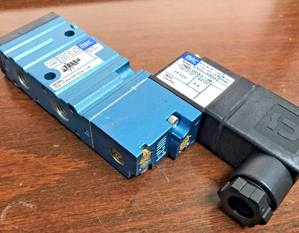 MAC 52A-14-A0A-DM-DDAJ-1JB 3-Way SOLENOID VALVE