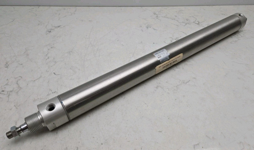 Smc NCDME200-2000-X169US Pneumatic Air Cylinder 2" Bore 20" Stroke 250 Psi Used