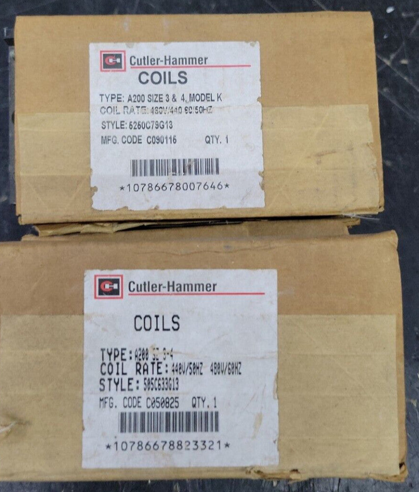 1- Cutler Hammer/Westinghouse a 200 size 3 & 4 5052C633G01