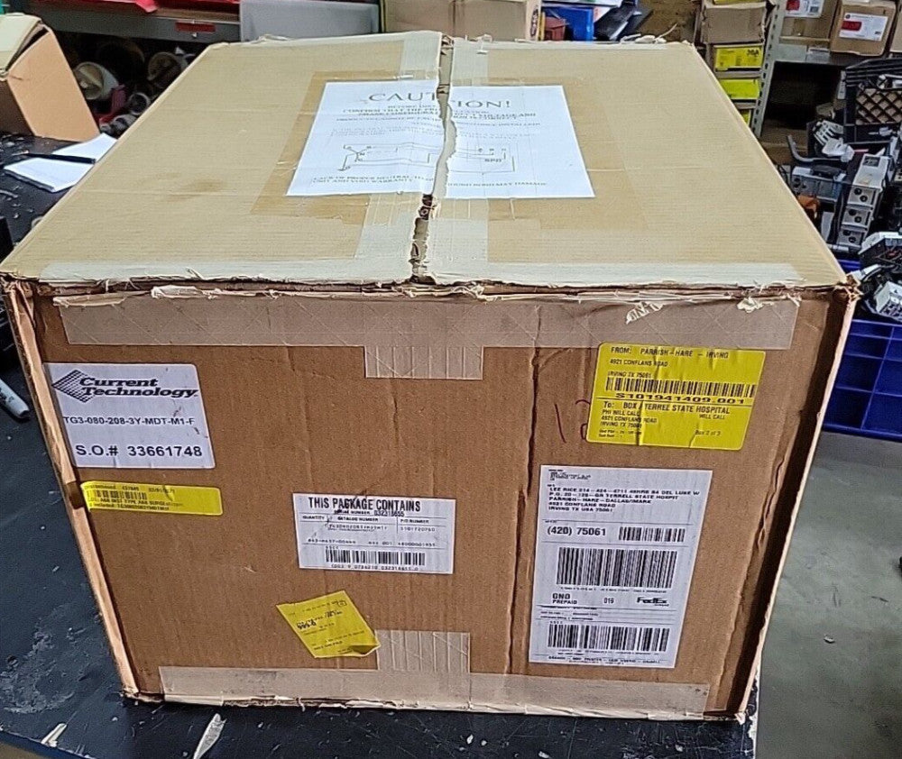 Current Technology TG3-080-208-3Y-MDT-M1-F suppression filter system