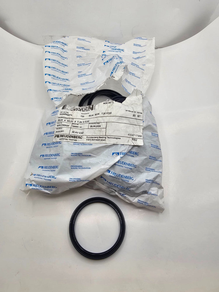 (20 PIECES) Freudenberg T20 56-66-7.3 Hydraulic Rod Seals T20 56x66x7.3x5mm