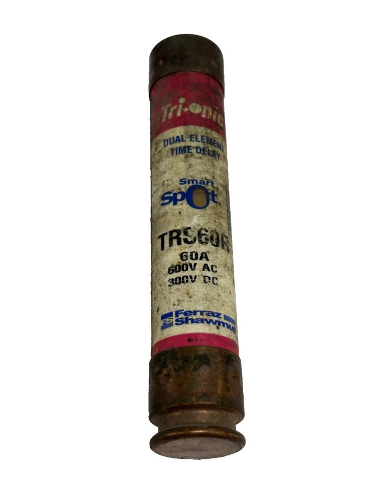 FERRAZ SHAWMUT TRI-ONIC TIME DELAY SMART SPOT TRS60R 60A, 600VAC, 300VDC