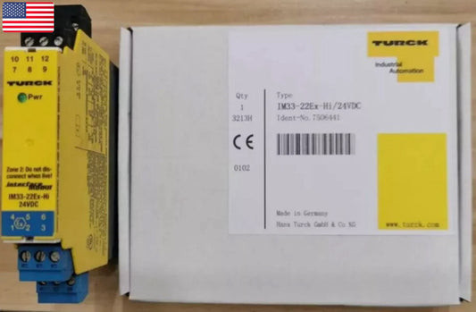 1PCS NEW TURCK IM33-22EX-HI/24VDC - US Stock