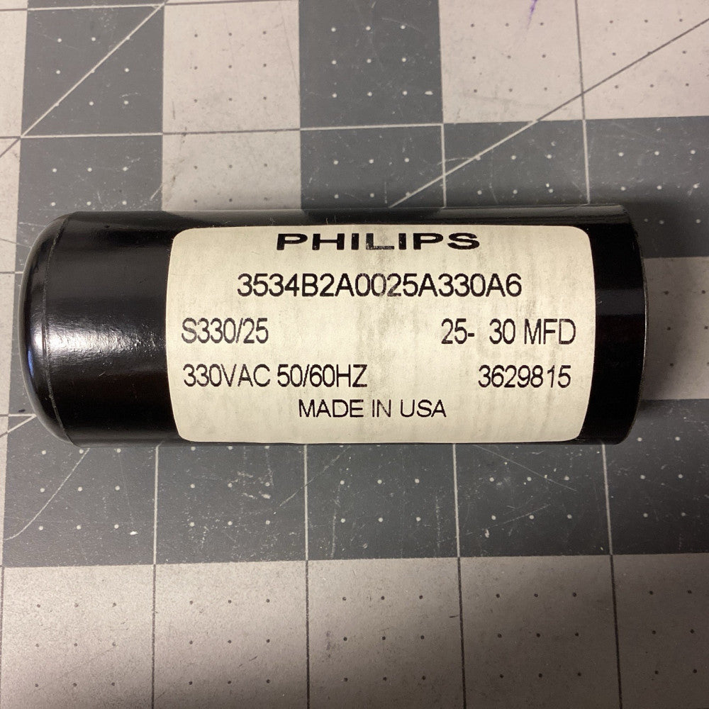 Philips 3534B2A0025A330 A6  A330VAC 50/60HZ Capacitor (LPW96X)