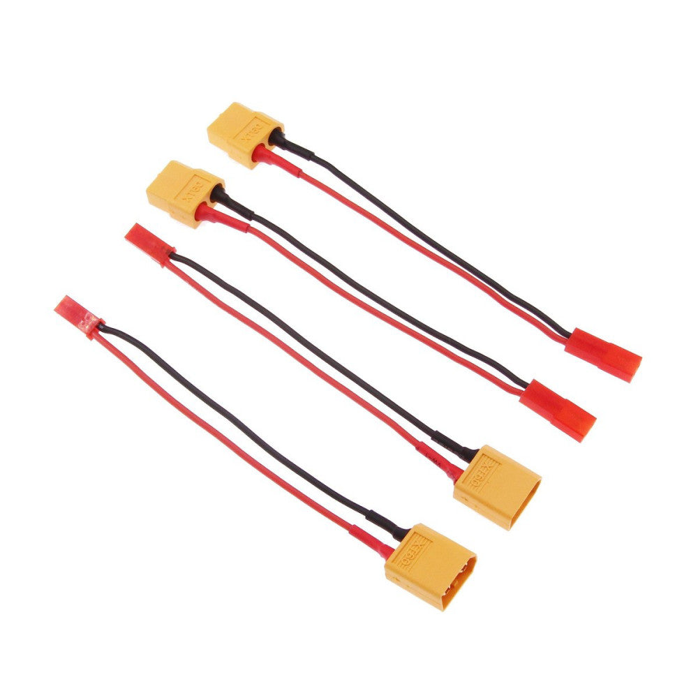 4pcs JST to XT60 Male Female RC Connector Adapter Wire with 20awg 4inch Cable...