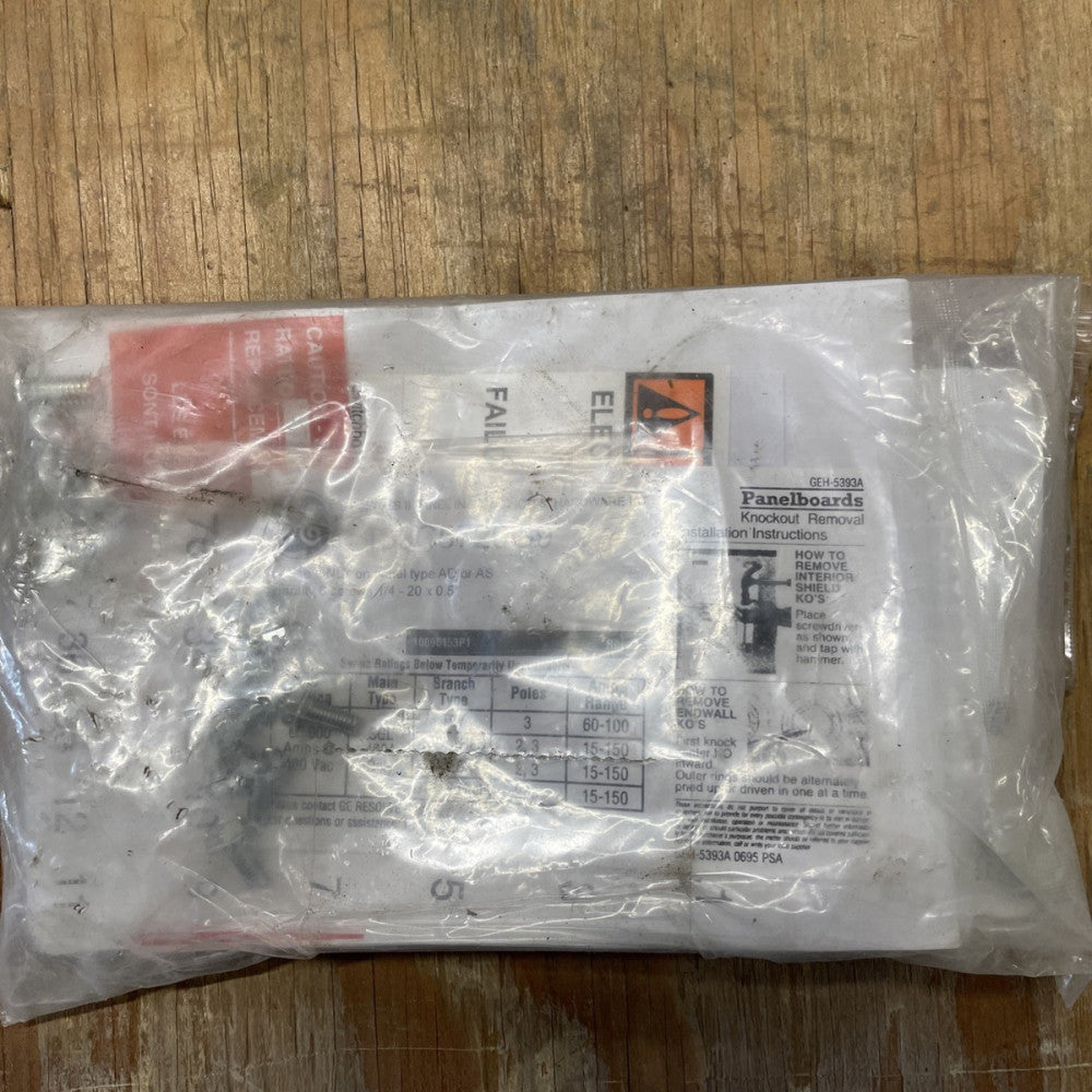 NEW GE 139C5720G9 A-Series II Panel Instruction and Hardware Lug Kit