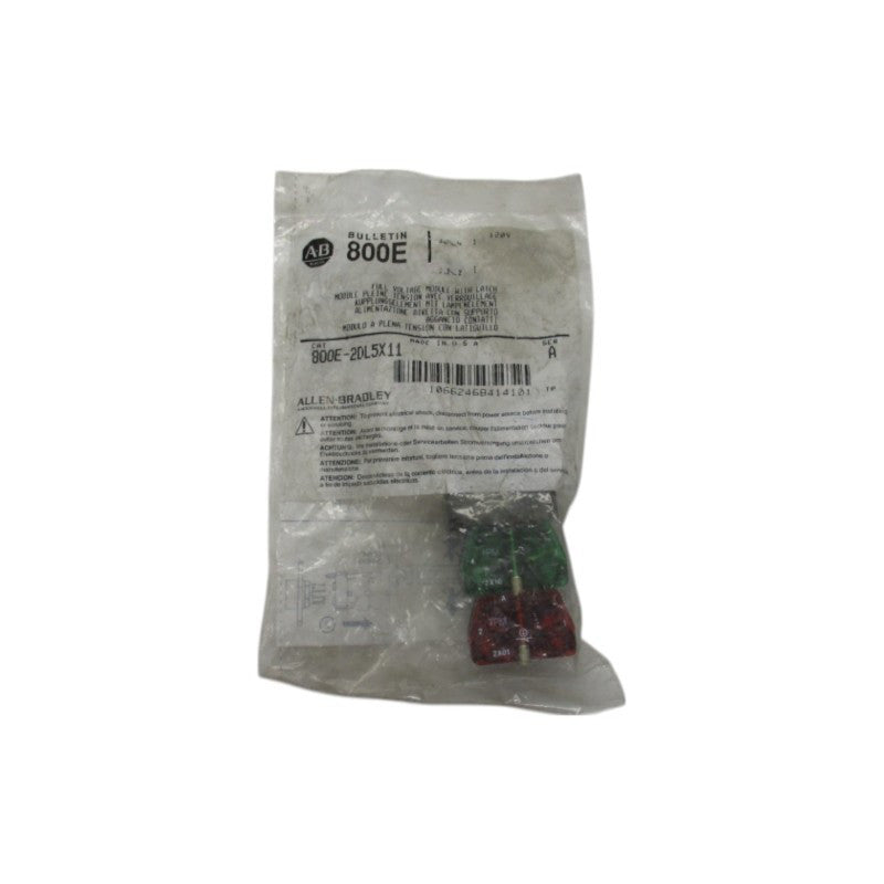 ALLEN BRADLEY 800E-2DL5X11 SER. A 120V NSMP