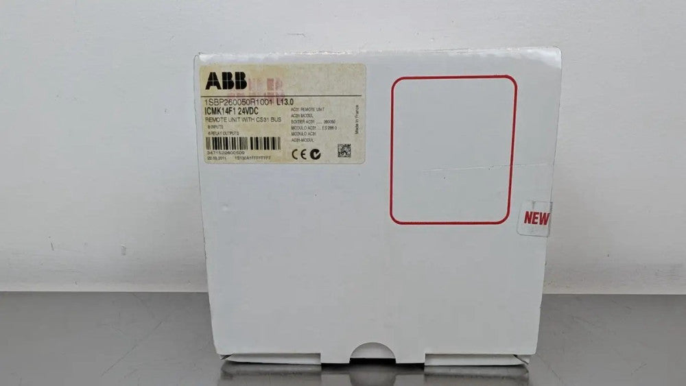 ABB 1SBP260050R1001 Remote Unit ICMK14F1 8 Digital Inputs 6 Relay Outputs CS31 B