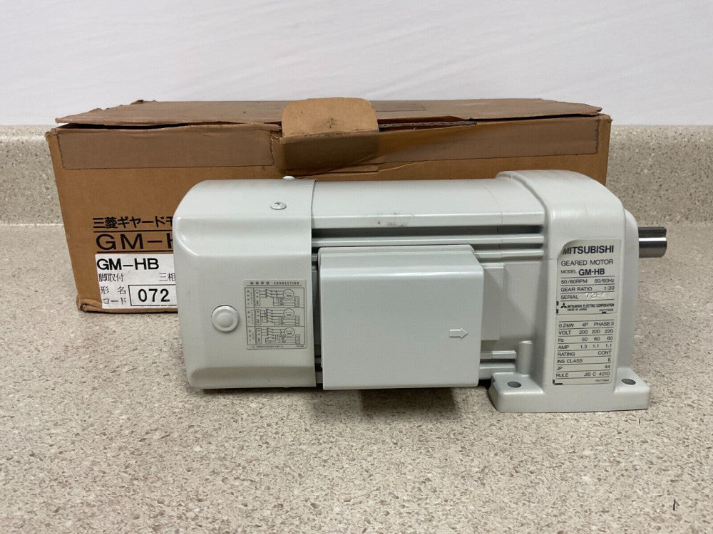 Mitsubishi GM-HB Ratio 1:30, 50/60 RPM NEW