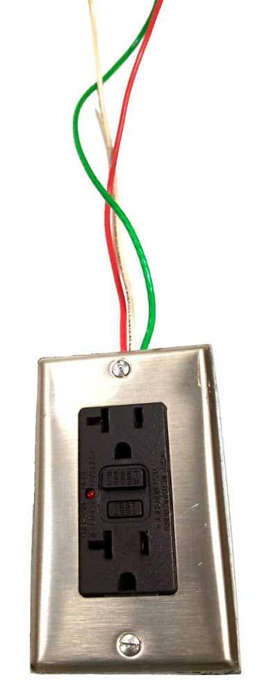 GROUND FAULT CIRCUIT INTERRUPTER GFCI OUTLET 110 VOLT