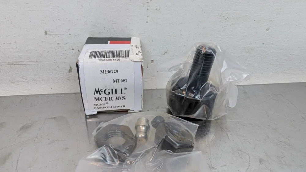 McGill MCFR 30 S Crowned Cam Follower 30mm Roller OD 14mm Roller Wide
