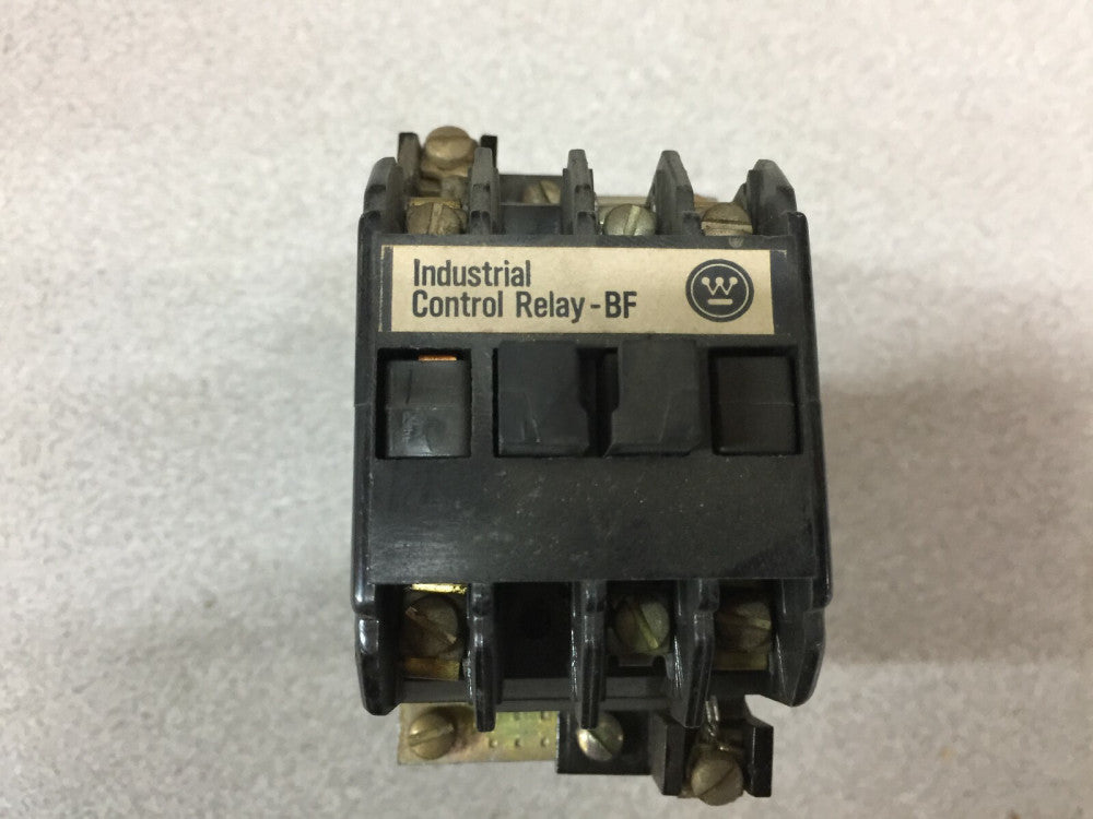 NEW NO BOX WESTINGHOUSE BF 240VDC COIL 3POLE  300VDC CONTROL RELAY BFD21T