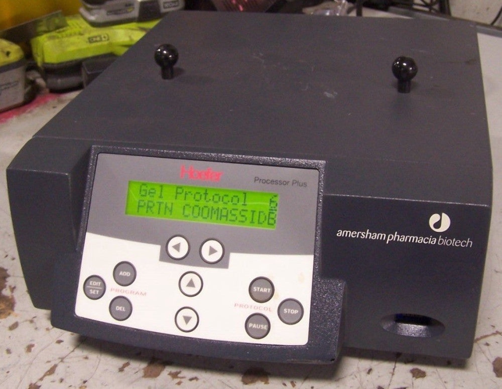 HOEFER AMERSHAM PHARMACIA BIOTECH GEL STAIN AUTOMATOR PROCESSOR PLUS