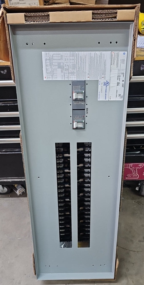 AQF3422ATX GE 225 Amp Max Panel MCB  Main Breaker 42 Circuit 3 Phase 4 Wire