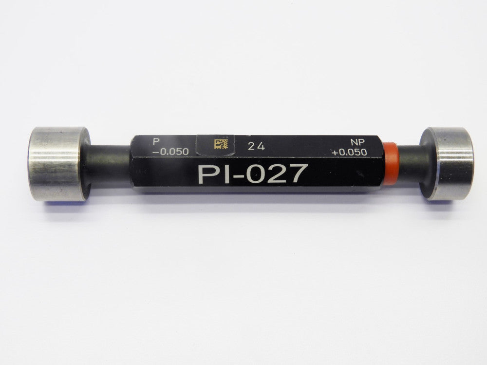 MG Marposs 24mm GO NO-GO Plug Gauge PI-027 P-0.050 NP+0.050 20 Degree C B38517