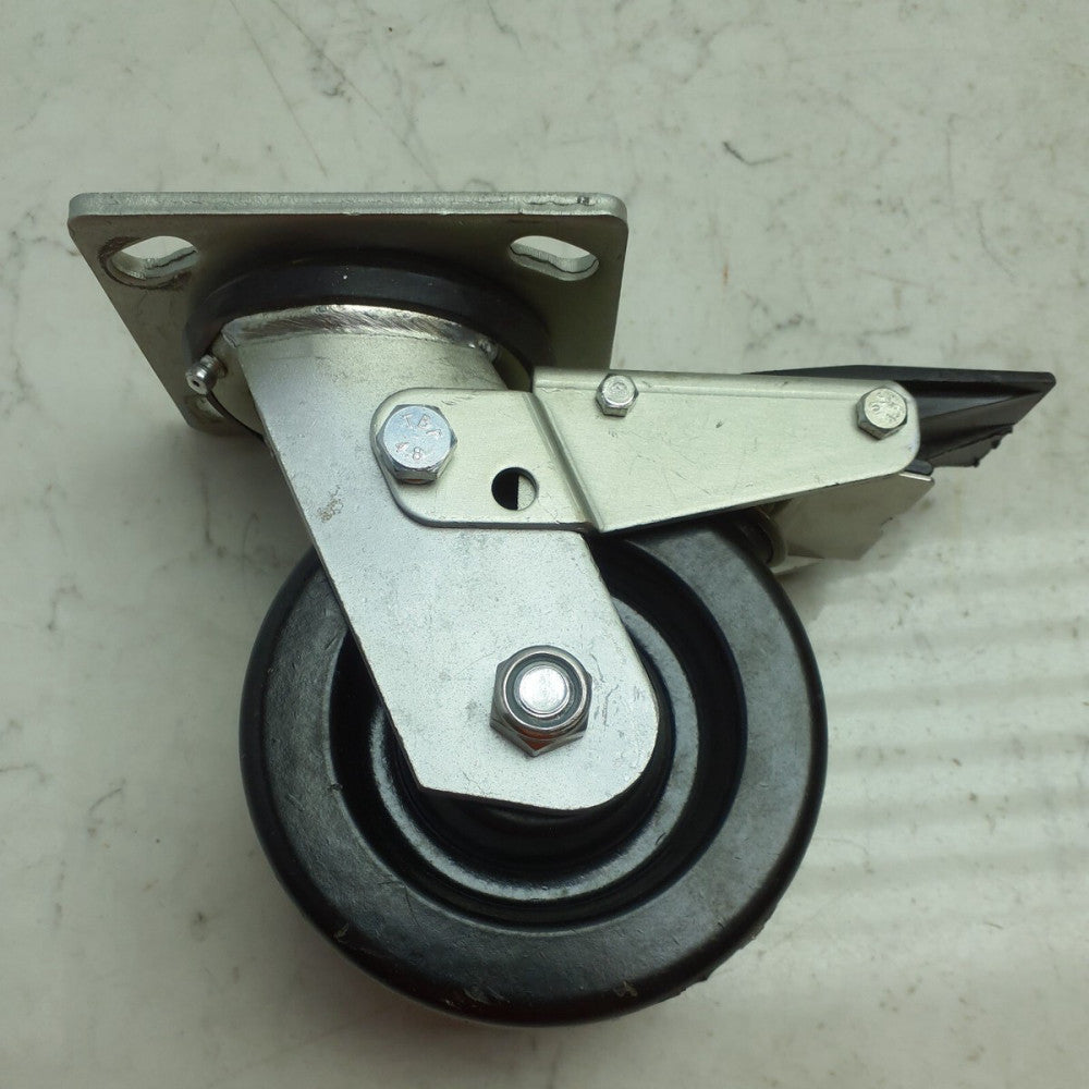 5" NSF-Listed Swivel Plate Caster P21S-PH050R-14-TB 1000 lb. *USED*