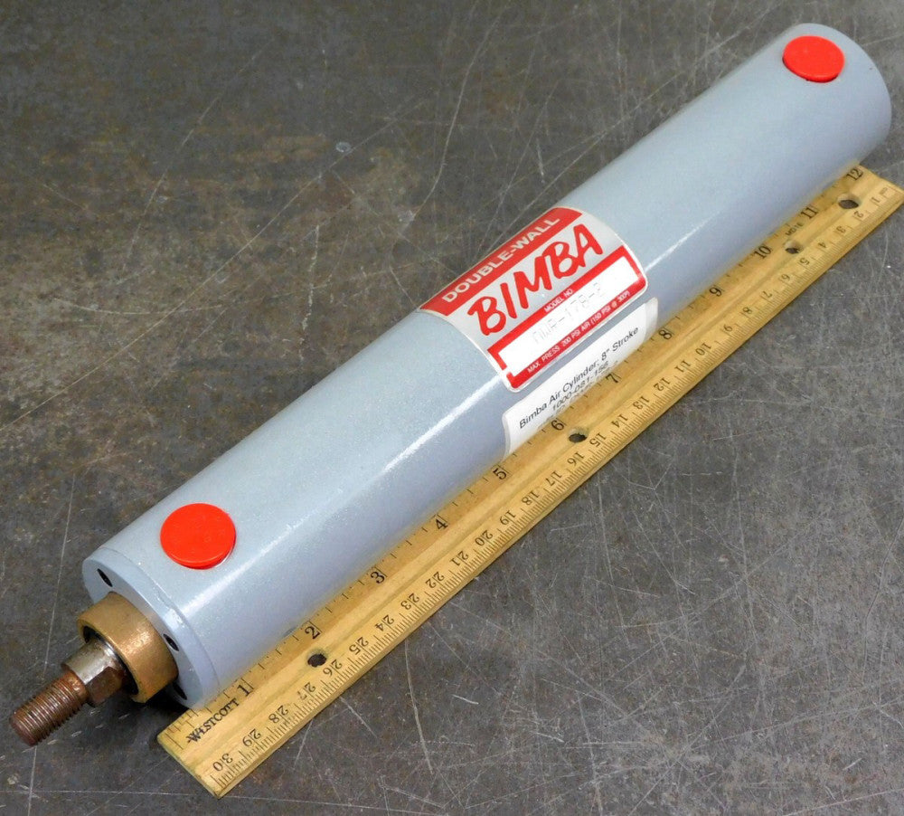 Bimba - DWR-178-2 Pneumatic Air Cylinder 1-1/2 in. Bore 8 in. Stroke