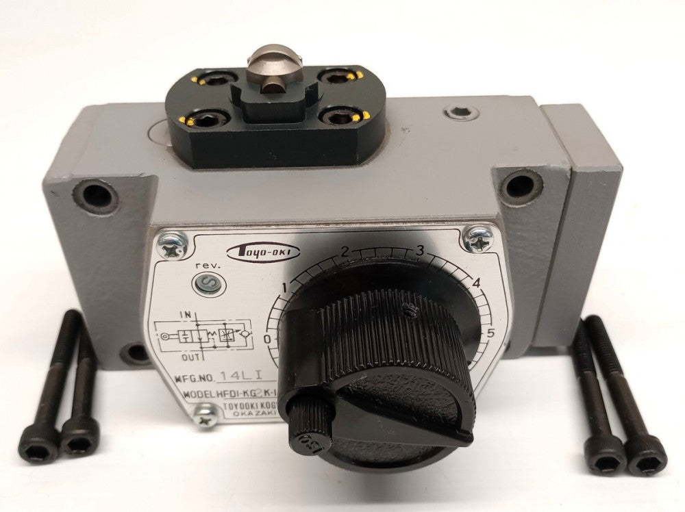Toyooki HFDI-KG2K-IM-03 Hydraulic Control Flow Valve HFDIKG2KIM03 Toyooki Kogyo