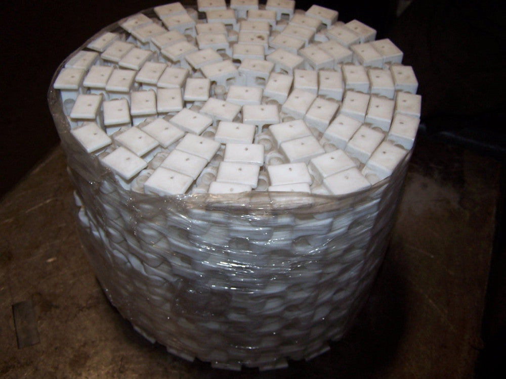 NEW MESH BELT POLYPROPYLENE CONVEYOR 10' LONG X 8" WIDE  1" PITCH KVP SM605