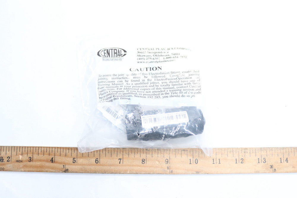 Central Electrofusion Coupling Resin Black 230 Psi 1/2" IPS 360000883