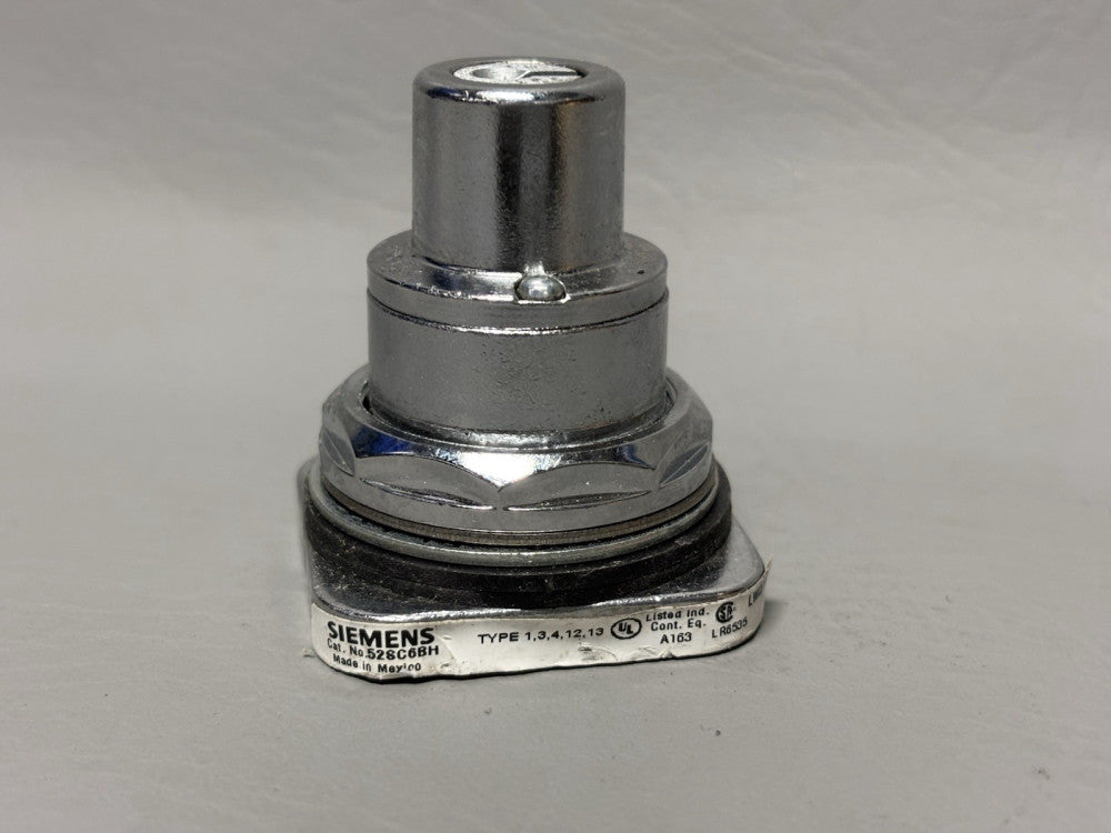 SIEMENS 52SC68H KEYED SELECTOR SWITCH CONTROL NO KEY
