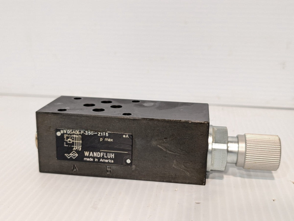 Wandfluh BVDSA06-P-350-Z115 Pressure Relief Valve, 20919097