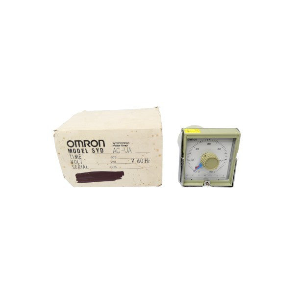OMRON SYD-AC-UA 200VAC 10A 0-60S NSMP