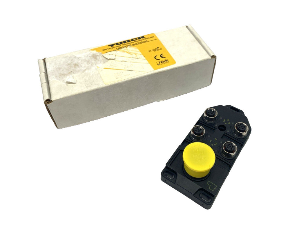 Turck 4MB12Z-5-CS19 4-Port Actuator & Sensor Junction Box M12, M23 E8028574