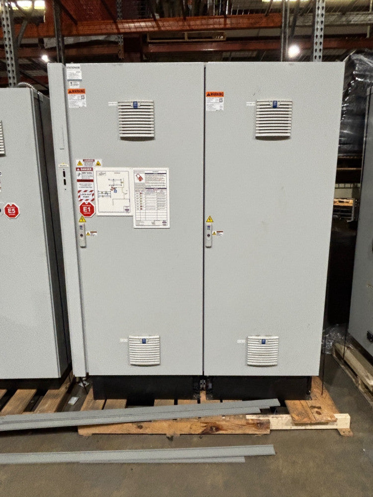 Rittal VX25 2 Bay Electrical Enclosure System (2) VX 8806.000, Cabinet