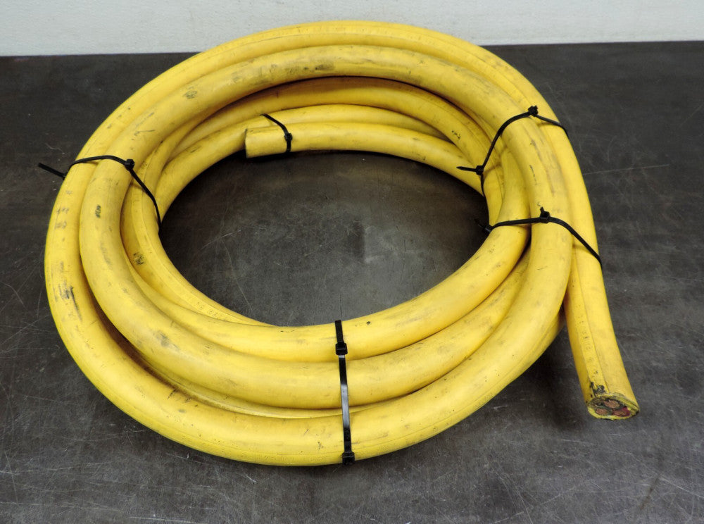 Super Trex Type W Portable Power Cable E153760-C  2000 Volt 4 AWG 25 Feet