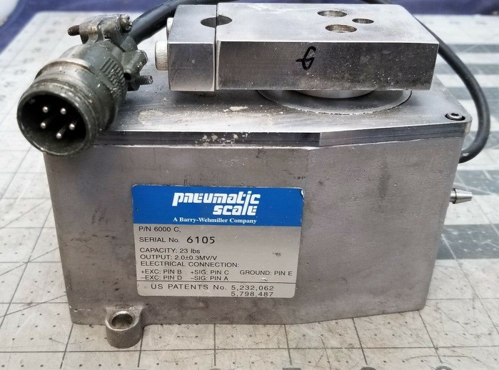 23Lb. Tedea-Huntleigh Vishay Dampened Load Cell For Rotary Filling Machine[B1B1 